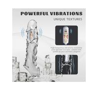 9 cm Şeffaf Penis Kılıfı – Halkalı Titreşimli Penis Uzatıcı