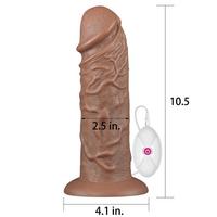 Censan 10.5'' Realistic Chubby Vibrating Dildo