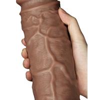 Censan 10.5'' Realistic Chubby Vibrating Dildo