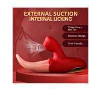 Censan 10 Modlu Dil Yalama ve Emiş Vibratörü – G Noktası, Klitoris ve Meme Ucu Uyarıcı