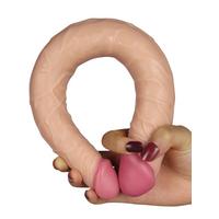Censan 14 İnç King Size Realistic Ladykiller Tapered Double Penetration