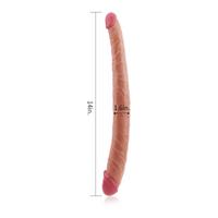 Censan 14 İnç King Size Realistic Ladykiller Tapered Double Penetration