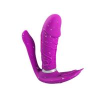 Censan 3’ü 1 Arada Uzaktan Kumandalı Giyilebilir Clitoris ve G-Spot Titreşimli Vibratör