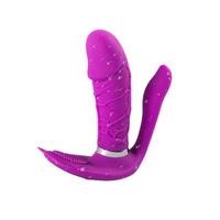 Censan 3’ü 1 Arada Uzaktan Kumandalı Giyilebilir Clitoris ve G-Spot Titreşimli Vibratör