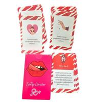 Censan 50 Parça Erotik Görev Kartları – Çiftler İçin Özel Oyun Seti