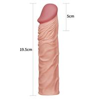 Censan Add 2" Pleasure X Tender Penis Sleeve Flesh