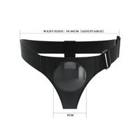 Censan Babby Harness Briefs Vantuzlu Dildo Vibratör Uyumlu Belden Bağlamalı Kemer