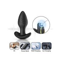 Censan Big Boat Anchor Swing – Telefon Kontrollü Titreşimli Anal Plug (Siyah)