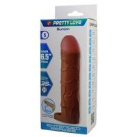 Censan Bunion Gerçek Hissiyatlı Uzatıcı Penis Kılıfı Brown