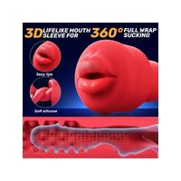 Censan Cafatop 3’ü 1 Arada Erkek Vakum Pompası ve Mastürbatörü – Elektrikli Otomatik Emiş, Penis Büyütücü ve 2 Yedek Kılıf + 3 Penis Halkası, Pembe İç Kılıf, USB Şarjlı