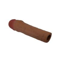 Censan Chane Gerçek Hissiyatlı Uzatıcı Penis Kılıfı Brown
