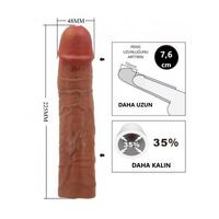 Censan Chelsea Gerçek Hissiyatlı Uzatıcı Penis Kılıfı