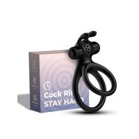 Censan Çift Halkalı Manyetik Şarjlı Penis ve Testis Halkası – Klitoris Uyarıcılı, Suya Dayanıklı, Çiftler İçin Tasarlanmış Titreşimli Model