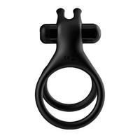 Censan Çift Halkalı Manyetik Şarjlı Penis ve Testis Halkası – Klitoris Uyarıcılı, Suya Dayanıklı, Çiftler İçin Tasarlanmış Titreşimli Model