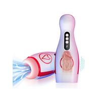 Censan FoxShow M50 – Vakumlu ve Titreşimli Şarjlı Oral Mastürbatör | 7 Fonksiyon | Su Geçirmez | USB Şarjlı