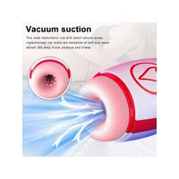 Censan FoxShow M50 – Vakumlu ve Titreşimli Şarjlı Oral Mastürbatör | 7 Fonksiyon | Su Geçirmez | USB Şarjlı