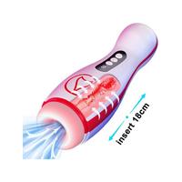 Censan FoxShow M50 – Vakumlu ve Titreşimli Şarjlı Oral Mastürbatör | 7 Fonksiyon | Su Geçirmez | USB Şarjlı