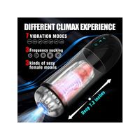 Censan İnleme Sesli ve Titreşimli Otomatik Modern Suni Vajina Mastürbatör – 7 Modlu Dönebilen, USB Şarjlı