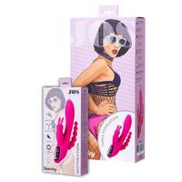 Censan Jos Spanky Üçlü 21cm Pembe Vibratör