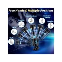 Censan Kablosuz Elleri Serbest Bırakan Erkek Mastürbatörü – 10 Otomatik İleri Geri ve Dönen Mod, Ayarlanabilir Vantuz Taban, 3D Dokulu İç Kılıf