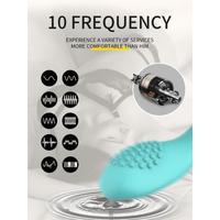 Censan Kablosuz Kumandalı Tırtıklı Klitoris ve G-Spot Uyarıcı 2 in 1 Çift C Vibratör