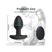 Censan Kablosuz Uzaktan Kumandalı Titreşimli Anal Plug