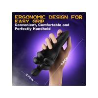 Censan LongZ-Black – Erkekler için 10 Modlu Titreşimli ve 10 Modlu Sıkma Fonksiyonlu Mastürbatör