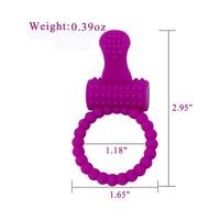 Censan Naughty Play Titreşimli Penis Halkası