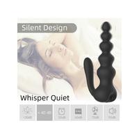 Censan Neue 10 Fonksiyonlu Titreşimli Anal Boncuklu Plug – Kablosuz Kumandalı