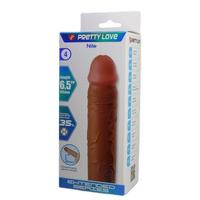 Censan Nile Gerçek Hissiyatlı Uzatıcı Penis Kılıfı Brown
