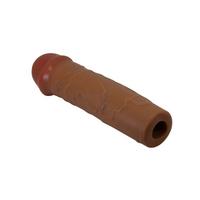 Censan Nile Gerçek Hissiyatlı Uzatıcı Penis Kılıfı Brown