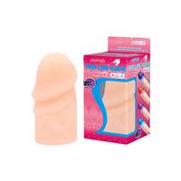 Censan Over - Long Sleeve 3cm Dolgulu Prezervatif Realistik Penis Kılıfı