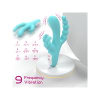 Censan S-Hande 3'ü 1 Arada Tavşan Vibratör – Mavi