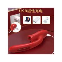 Censan Şarjlı 2 in 1 Klitoris ve G Noktası Vibratörü – Dil ve Dudak Hareketli, Güçlü Titreşimli