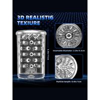 Censan Şarjlı İleri Geri ve Dönmeli 15 Modlu Titreşimli Emişli Otomatik Vajina