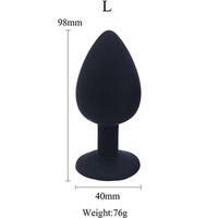 Censan Silikon Anal Tıkaç L Boy