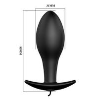 Censan Special Anal Stimulation 12 Fonksiyon Kumandalı Titreşimli Anal Plug Tıkaç