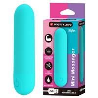 Censan Stefan Mini Massager Bullet Vibratör Mavi