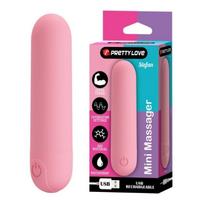 Censan Stefan Mini Massager Bullet Vibratör Pembe