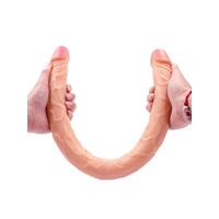 Censan Ten Rengi 55 cm Çift Taraflı Dildo Model No:1034