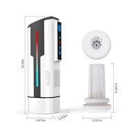 Censan Traveler 2 Generation – Isıtmalı, İnleme Sesli, İleri Geri Hareketli, Emiş ve Titreşimli Otomatik Mastürbatör