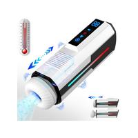 Censan Traveler 2 Generation – Isıtmalı, İnleme Sesli, İleri Geri Hareketli, Emiş ve Titreşimli Otomatik Mastürbatör