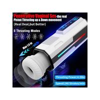 Censan Traveler 2 Generation – Isıtmalı, İnleme Sesli, İleri Geri Hareketli, Emiş ve Titreşimli Otomatik Mastürbatör