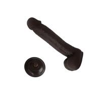 Censan Ultra Gerçekçi 24 Cm Model2 Brown Melez Kıkırdaklı Dildo
