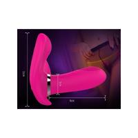 Censan Uzaktan Kumandalı Külot İçi USB Şarjlı Ultra Lux Teknolojik Vibratör – Sessiz, Su Geçirmez, Giyilebilir Tasarım Pembe