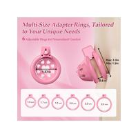 Censan Yumuşak Kalp Desenli Silikon Erkek Penis Kafesi