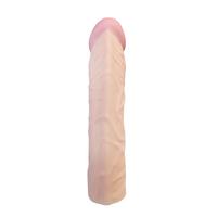 Gerçekçi Penis Kılıfı Et Dokusunda 19 cm