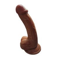Gerçekçi Testisli Melez Dildo 19 cm