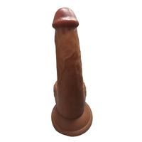 Gerçekçi Testisli Melez Dildo 19 cm