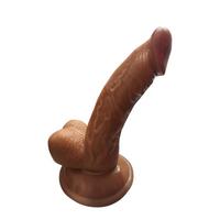 Gerçekçi Testisli Melez Dildo 16 cm
